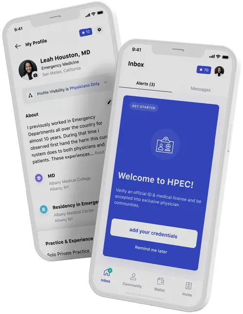 HPEC Physicians App Preview