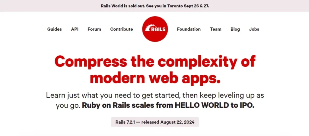 Ruby on Rails